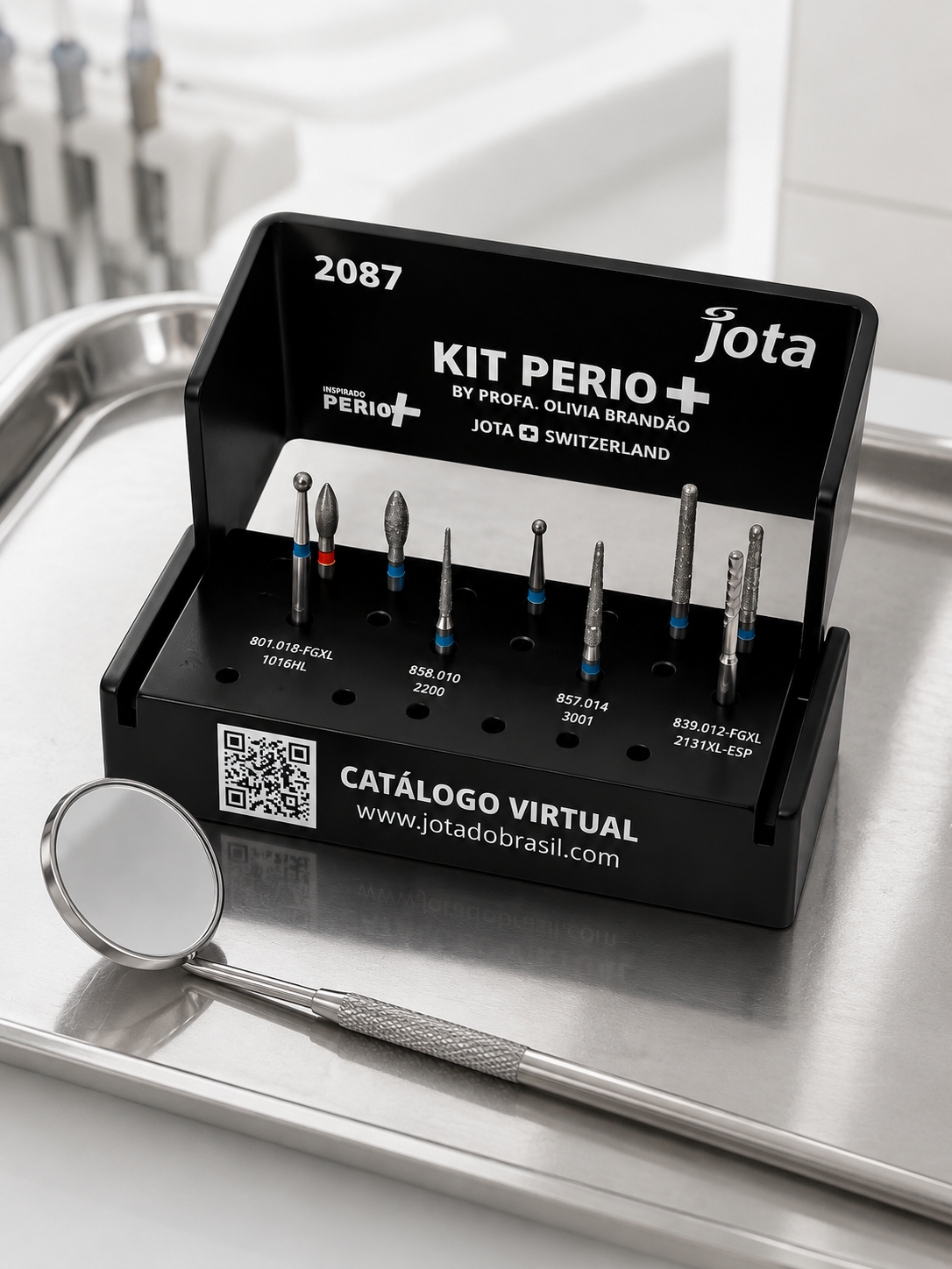 Kit Perio+ by Profª. Olivia Brandão — brocas Jota Swiss